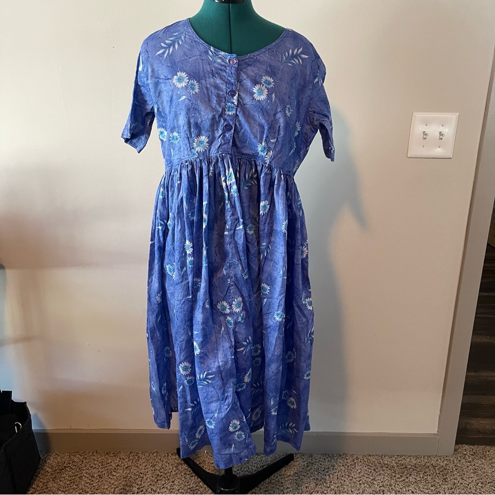 Naqui Daisy Print Dress XL